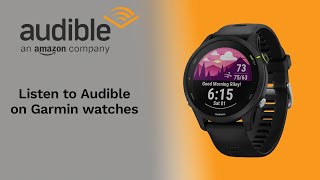 How To Listen To Audible Audiobooks On Your Garmin Watch  Easy Guide [upl. by Ilatan]