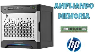 Como ampliar memoria al Servidor HP Proliant Microserver Gen8 [upl. by Mcadams922]