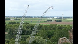 Skydiver  Walibi Holland Offride 2019 [upl. by Biebel385]