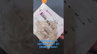 FREE ANTIGEN TEST KIT FROM SINGAPORE GOVERNMENT  DENSIO GUBATON [upl. by Ennaeerb645]