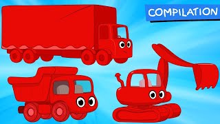 Big Truck Cartoons with Morphle  Animations for Kids  My Magic Pet Morphle [upl. by Guidotti]