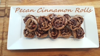 Gluten Free Pecan Cinnamon Rolls Using Chebe Cinnamon Roll Mix [upl. by Yruok356]