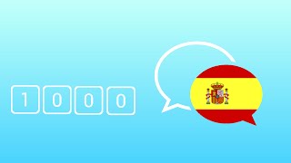 1000 câu tiếng Tây Ban Nha giao tiếp hằng ngày thông dụng nhất  Learn Spanish Phrase [upl. by Richma177]