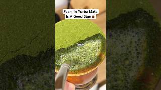 Foam In Yerba Mate Is A Good Sign Of Saponins🧉 [upl. by Ng]