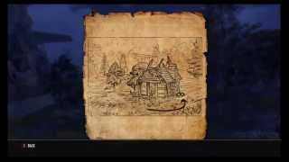 The Elder Scrolls Online Craglorn Treasure Map 6 Location [upl. by Lessirg321]