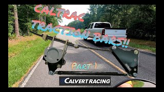 Installing Calvert Racings CalTrac Traction Bars on my 2002 CHEVY 1500 Part 1 [upl. by Tnerual]