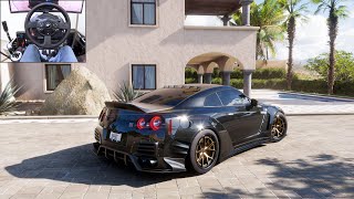 Nissan GTR NISMO 1000HP Build  Forza Horizon 5  Thrustmaster T300RS [upl. by Stelle134]