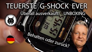 Casio GShock GW5000 Review  Rare Japanese made GShock [upl. by Nodnerb]