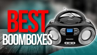 📌 Top 5 Best Boomboxes  Boomboxes review [upl. by Home417]