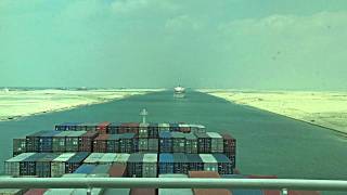 Suez Canal Time Lapsemp4 [upl. by Mungo707]