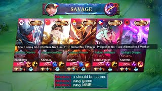 TOP 1 GLOBAL WANWAN vs TOP GLOBAL SUPREME TEAM  Who Will Win   MLBB [upl. by Debbra308]