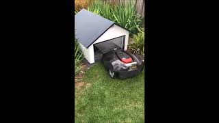 Great robotic lawn mower garage for HUSQVARNA Automower [upl. by Retlaw553]