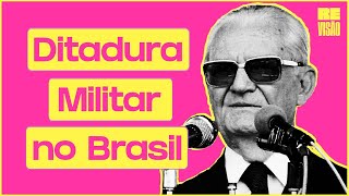 DITADURA MILITAR NO BRASIL Do Golpe à Redemocratização [upl. by Atirahs35]