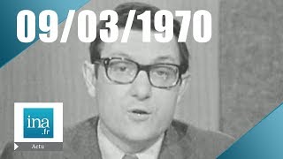 13h 1ère chaîne ORTF du 9 mars 1970  Les élections cantonales  Archive INA [upl. by Anowahs496]