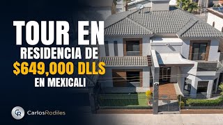 SE VENDE CASA EN ZONA DORA MEXICALI  CATAVIÑA  VIDEO TOUR [upl. by Wichern]