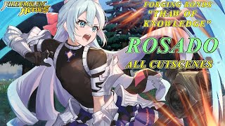 Fire Emblem Heroes  Forging Bonds quotThaw of Knowledgequot Rosado Scenes [upl. by Nivlen]