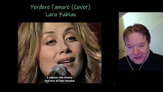 Lara Fabian  Perdere lAmore  reaction [upl. by Adniles]