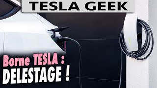 La borne TESLA compatible délestage  gestion dynamique de l’énergie explications [upl. by Gninnahc]