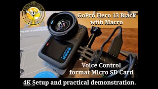 GoPro Hero 13 with Macro Lens Mod Practical Demonstration in 4K [upl. by Ri]