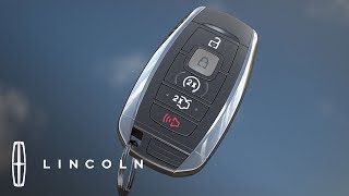 NextGeneration Intelligent Access Key Fob  HowTo  Lincoln [upl. by Kippy]