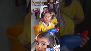 Diwali Cleaning Activity 🧹⭐️ earlychildhoodeducation playway brainymoppet deepavali prayagraj [upl. by Onoitna]