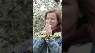 Antihistamines in 60 seconds medication allergies allergyrelief [upl. by Gardol728]