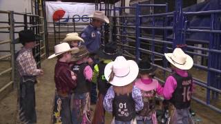 The Ride with Cord McCoy Miniature Bull Riding [upl. by Pell934]