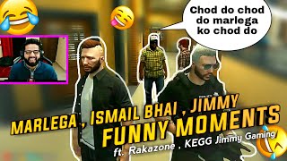 Marlega and Ismail bhai Jimmy  GTA 5 HIGHLIGHTS Ft RakaZoneGaming  KeggGaming JimmyGaming69 [upl. by Kano]