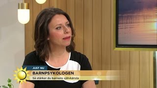 quotEn 4åring kan inte ha dålig självkänslaquot  Nyhetsmorgon TV4 [upl. by Festus315]