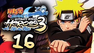 Naruto Shippuden Ultimate Ninja Heroes 3  PSP Gameplay [upl. by Annyrb]