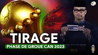 🔴TIRAGE AU SORT CAN 2023 LIVE  SUIVEZ EN DIRECT LA COMPOSITION DES POULES SENEGAL MAROC [upl. by Ainod]