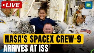 SpaceX Arrives At ISS To Rescue Stranded Astronauts  Sunita Williams  Barry Wilmore  N18G [upl. by Nylireg335]