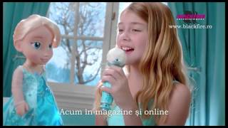 Papusa Karaoke Elsa Frozen Singalong Elsa Blackfire Romania [upl. by Eziechiele]