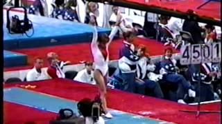 Kerri Strug  Vault  1996 Olympic Trials [upl. by Pouncey]