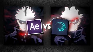 Which is Better After Effects vs Alight Motion [upl. by Potter]