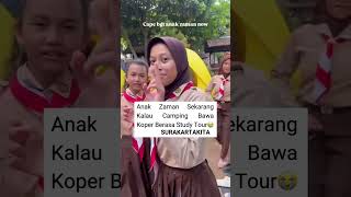 ANAK SD CAMPING BAWA KOPER BERASA STUDY TOUR anakkuliah wisuda reels dosen mahasiswa shorts [upl. by Aciruam865]