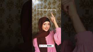 Using Hijab Cap to create Easy Hijab Styles Full tutorial [upl. by Ilohcin]