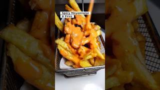 Fries and Spicy Mayonnaise🍟 food asmr asmrcooking spicymayo mayonnaise spicyfries [upl. by Maurie]