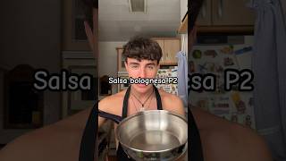 P2salsa bolognesa bolognese boloñesa italianfood italiancooking recetasfaciles humor loopezr [upl. by Lowson]