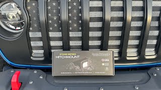 2020 Jeep JT Gladiator Rubicon  Let there be light Review of Diode Dynamics Hitch Reverse Light [upl. by Arrahs153]