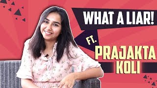 Prajakta Koli Aka Mostlysane Plays What A Liar  India Forums [upl. by Wallis]