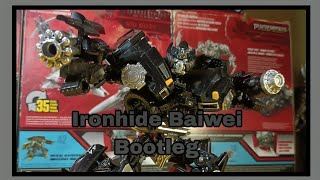 Ironhide BAIWEI TW1026B SS16 Bootleg🛻⚔️⚔️ [upl. by Acinet]