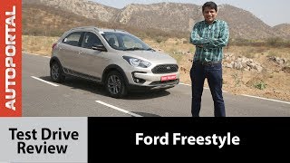 Ford Freestyle Test Drive Review  Autoportal [upl. by Atteselrahc546]