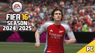 FIFA 16 PC  FIP V71 UEFA C UPDATE SEASON 20242025  NEW UPDATE 482024 [upl. by Strawn]