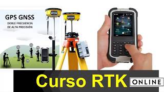 Curso GPS  GNSS RTK para Topografía Sistemas de alta precisión metodo RTK doble frecuencia [upl. by Attenal]