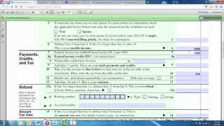 How To Prepare a 1040EZ [upl. by Elda]