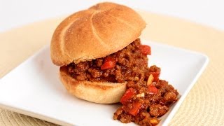 Homemade Sloppy Joes Recipe  Laura Vitale  Laura in the Kitchen Episode 746 [upl. by Arundell]