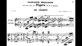 Carl Czerny  Fantasie brillante sur﻿ Le nozze di Figaro Op493 [upl. by Shana]