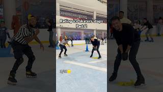 Rating different ice skaters stops 😂 iceskating figureskating skating rating refferee rate [upl. by Annohs]