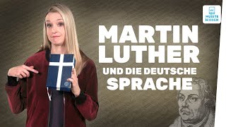 Martin Luther quotLutherdeutschquot einfach erklärt I Deutsch [upl. by Callahan136]